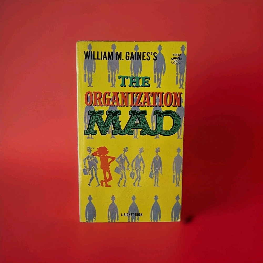 The Organization MAD William Gaines (1960 Signet PB)